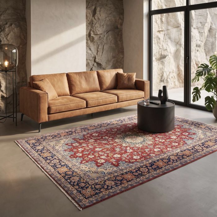 handgeknüpfter Orienteppich Essfahan aus Persien Maß 333x206 cm