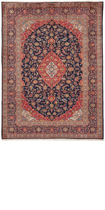 Bild von Keschan aus Persien in der Größe 362 x 270 cm