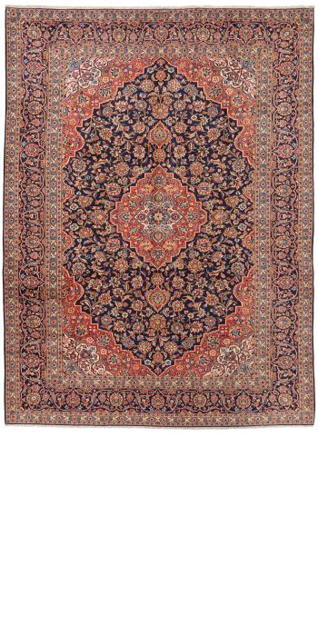 Bild von Keschan aus Persien in der Größe 393 x 292 cm