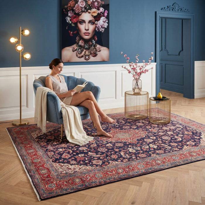 handgeknüpfter Orienteppich Sarough aus Persien Maß 320x227 cm