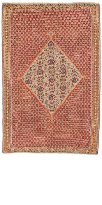 Bild von Senneh aus Persien in der Größe 200 x 132 cm