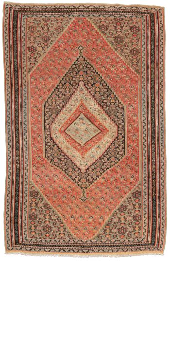 Bild von Senneh aus Persien in der Größe 200 x 131 cm