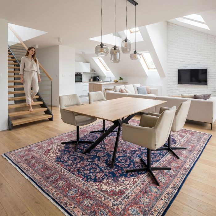 handgeknüpfter Orienteppich Sarough aus Persien Maß 347x250 cm