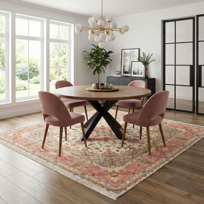 handgeknüpfter Orienteppich Täbriz aus Persien Maß 254x250 cm