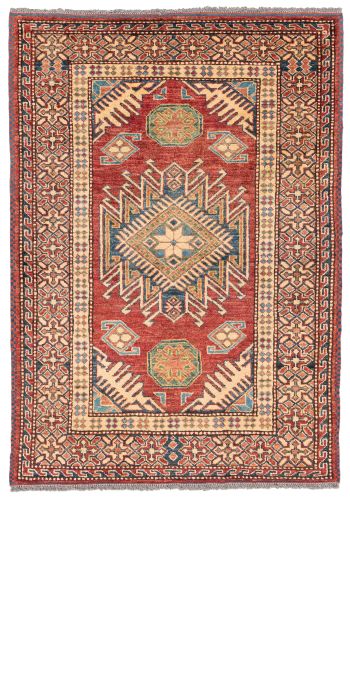 Bild von Kazak aus Afghanistan in der Größe 137 x 95 cm