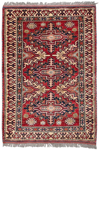 Bild von Kazak aus Afghanistan in der Größe 127 x 89 cm