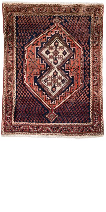 Bild von Afschar aus Persien in der Größe 160 x 127 cm