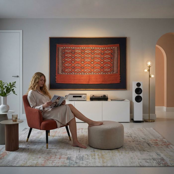 handgewebter Sumackkelim Tekke aus Turkmenistan Maß 114x76 cm