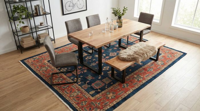 handgeknüpfter Orienteppich Ghadimi aus Persien Maß 301x255 cm