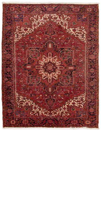 Bild von Heriz aus Persien in der Größe 330 x 260 cm