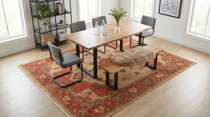 handgeknüpfter Orienteppich Ghadimi aus Persien Maß 313x251 cm