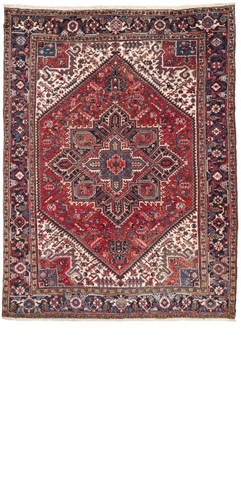 Bild von Heriz aus Persien in der Größe 338 x 254 cm