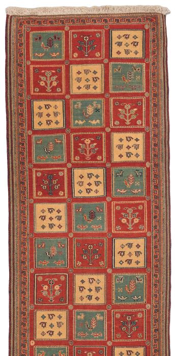 Bild von Afschar-Tabii aus Persien in der Größe 308 x 88 cm