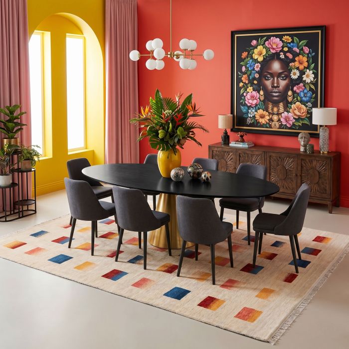 handgeknüpfter Orienteppich Amalehbaft aus Persien Maß 341x246 cm