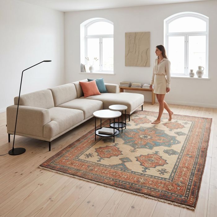 handgeknüpfter Orienteppich Sultanhan aus Türkei Maß 311x209 cm