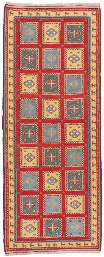 Bild von Afschar-Tabii aus Persien in der Größe 250 x 101 cm