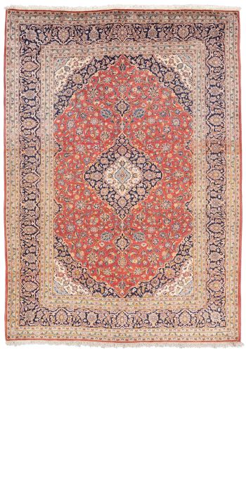 Bild von Keschan aus Persien in der Größe 344 x 244 cm