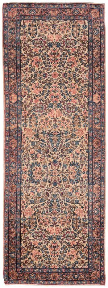 Bild von Kirman aus Persien in der Größe 207 x 77 cm