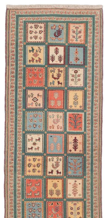 Bild von Afschar-Tabii aus Persien in der Größe 300 x 80 cm