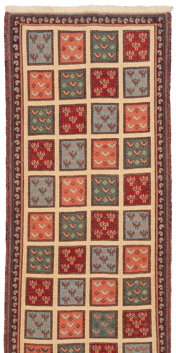 Bild von Afschar-Tabii aus Persien in der Größe 153 x 69 cm