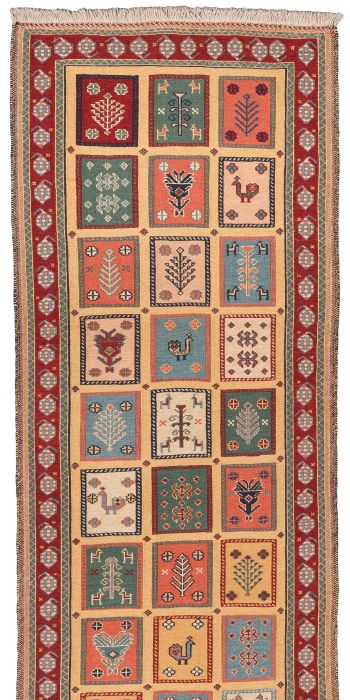 Bild von Afschar-Tabii aus Persien in der Größe 250 x 76 cm