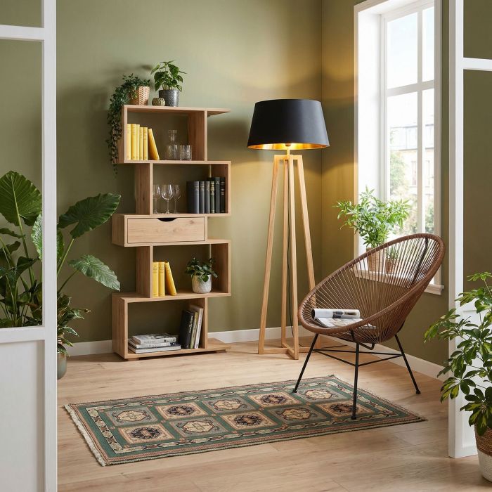 handgewebter Sumackkelim Afschar-Tabii aus Persien Maß 122x67 cm