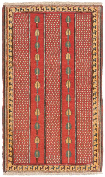 Bild von Afschar-Tabii aus Persien in der Größe 120 x 73 cm