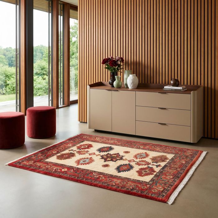 handgeknüpfter Orienteppich Ghadimi aus Persien Maß 162x134 cm