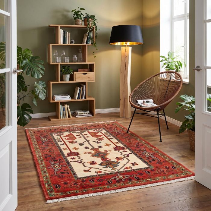 handgeknüpfter Orienteppich Ghadimi aus Persien Maß 157x108 cm