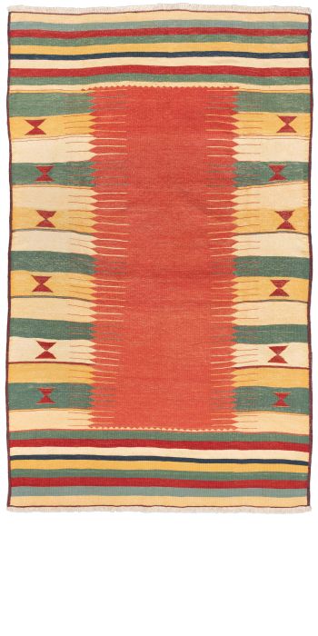 Bild von Afschar-Kamo aus Persien in der Größe 247 x 150 cm