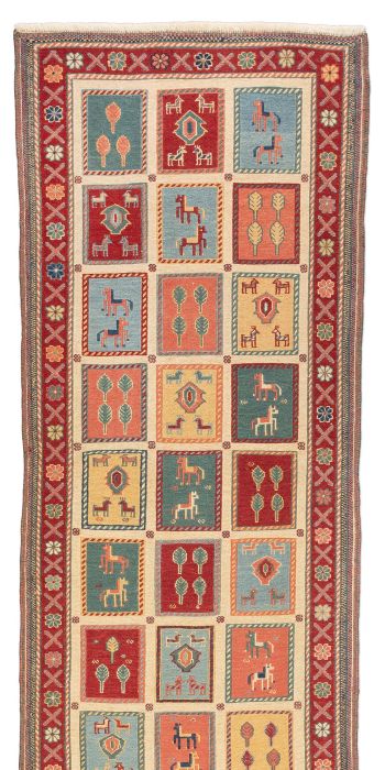 Bild von Afschar-Tabii aus Persien in der Größe 292 x 82 cm