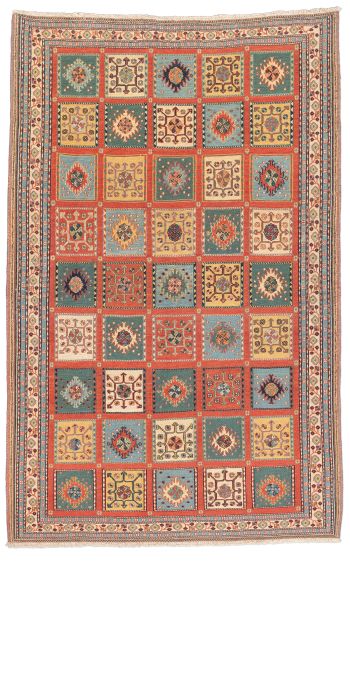 Bild von Afschar-Tabii aus Persien in der Größe 227 x 146 cm