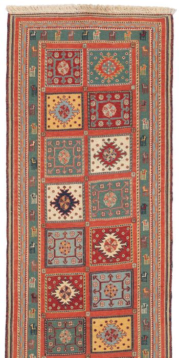 Bild von Afschar-Tabii aus Persien in der Größe 193 x 78 cm