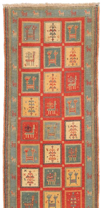 Bild von Afschar-Tabii aus Persien in der Größe 257 x 80 cm