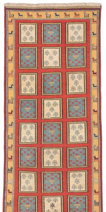 Bild von Afschar-Tabii aus Persien in der Größe 176 x 80 cm