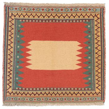 Bild von Afschar-Tabii aus Persien in der Größe 82 x 78 cm