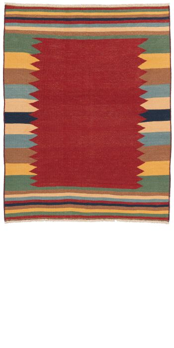 Bild von Afschar-Kamo aus Persien in der Größe 193 x 150 cm