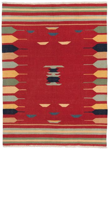 Bild von Afschar-Kamo aus Persien in der Größe 204 x 150 cm