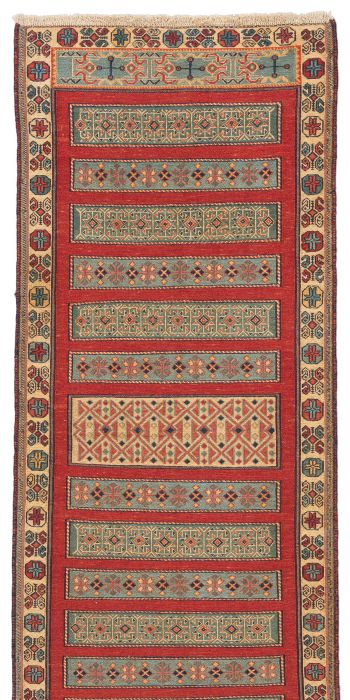 Bild von Afschar-Tabii aus Persien in der Größe 195 x 80 cm