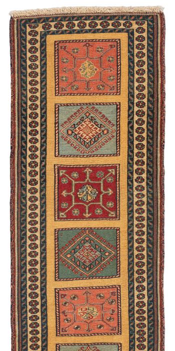 Bild von Afschar-Tabii aus Persien in der Größe 193 x 53 cm