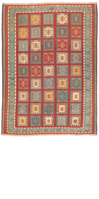 Bild von Afschar-Tabii aus Persien in der Größe 227 x 169 cm