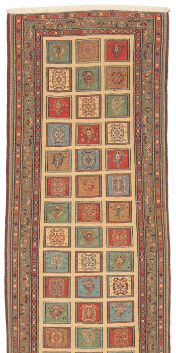 Bild von Afschar-Tabii aus Persien in der Größe 203 x 80 cm