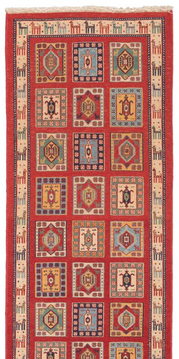 Bild von Afschar-Tabii aus Persien in der Größe 200 x 79 cm