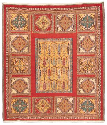 Bild von Afschar-Tabii aus Persien in der Größe 235 x 207 cm
