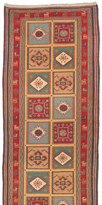 Bild von Afschar-Tabii aus Persien in der Größe 214 x 80 cm