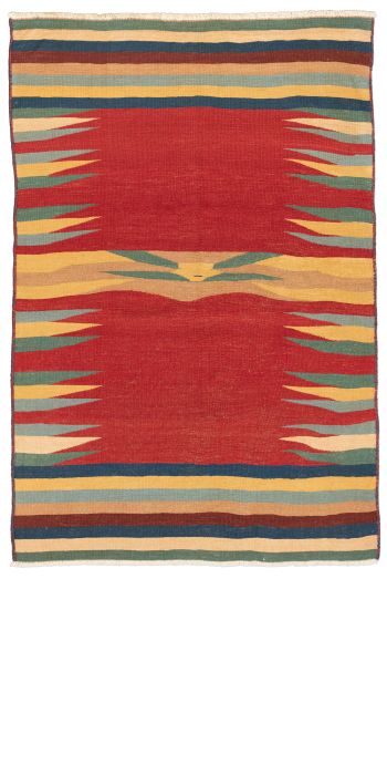 Bild von Afschar-Kamo aus Persien in der Größe 240 x 160 cm