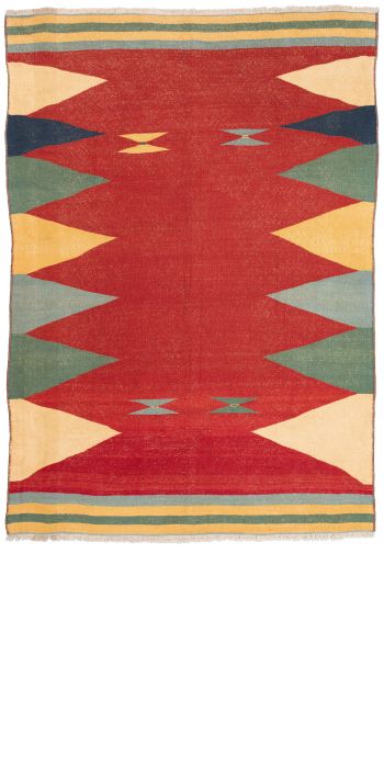 Bild von Afschar-Kamo aus Persien in der Größe 267 x 190 cm