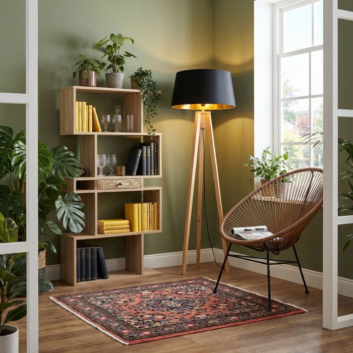 handgeknüpfter Orienteppich Lilian aus Persien Maß 107x104 cm