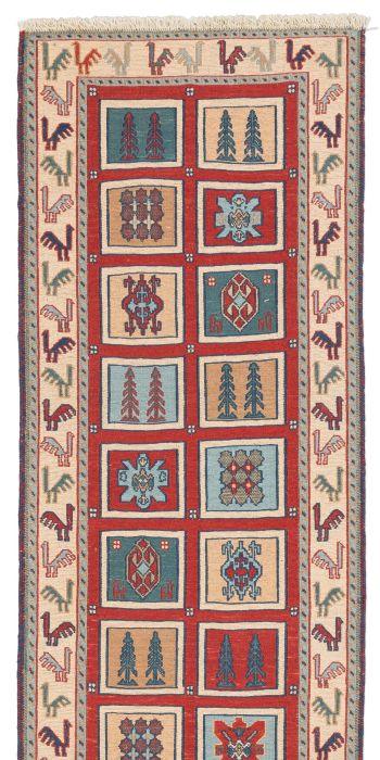 Bild von Afschar-Tabii aus Persien in der Größe 185 x 57 cm