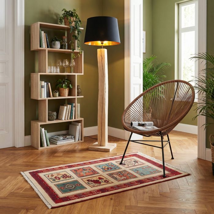 handgewebter Sumackkelim Afschar-Tabii aus Persien Maß 124x74 cm